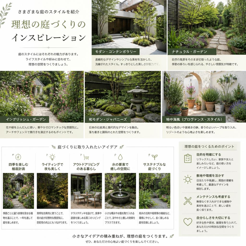 あなたの庭を彩るアイデア集